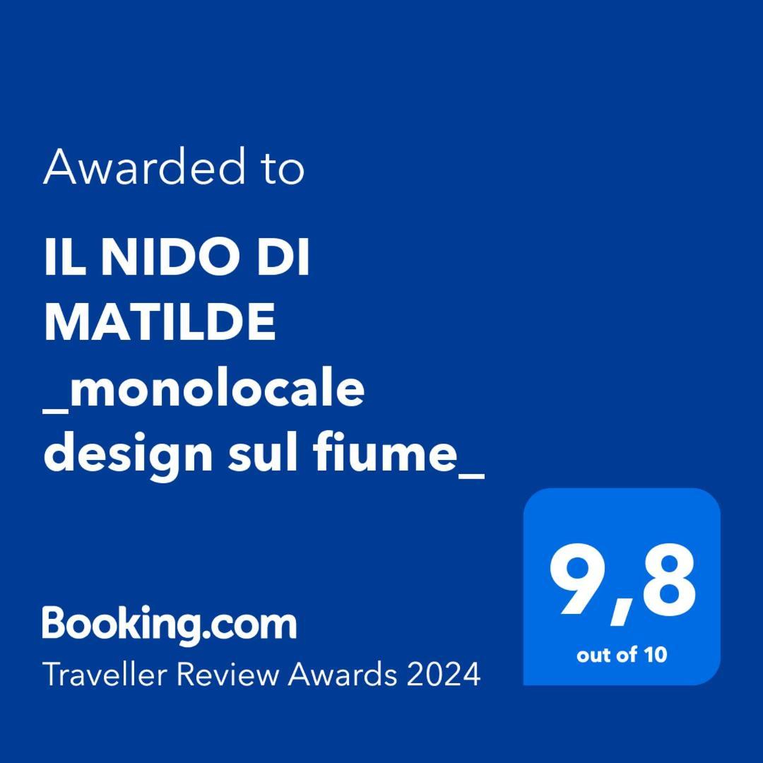 Il Nido Di Matilde _Monolocale Design Sul Fiume_ Apartment Rossena Ngoại thất bức ảnh